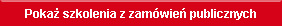 Poka� szkolenia z zam�wie� publicznych